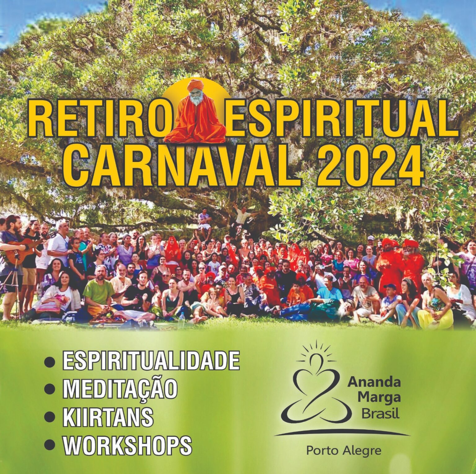 Retiro Espiritual de Carnaval da Ananda Marga 2024 Ananda Marga